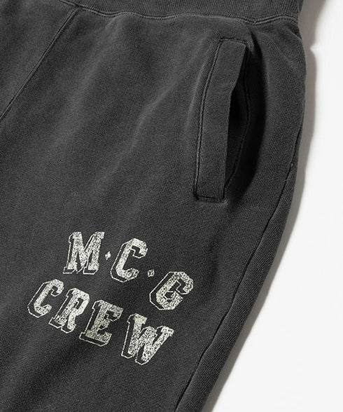 MR.OLIVE/USED BASIC URAKE / PRINTED SWEAT PANTS ミスターオリーブ/ユーズド裏毛/プリントスウェットパンツ